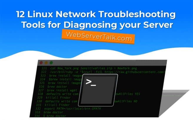 linux network troubleshooting tools and software commands