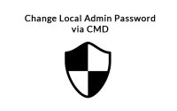 Change Local Admin Password via Cmd