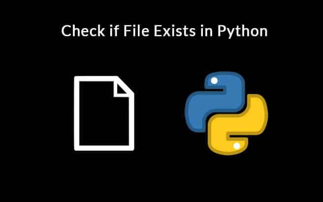 Check if File Exists in Python