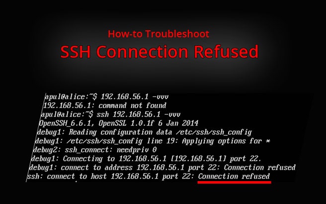 How to troubleshoot SSH Connection Refused