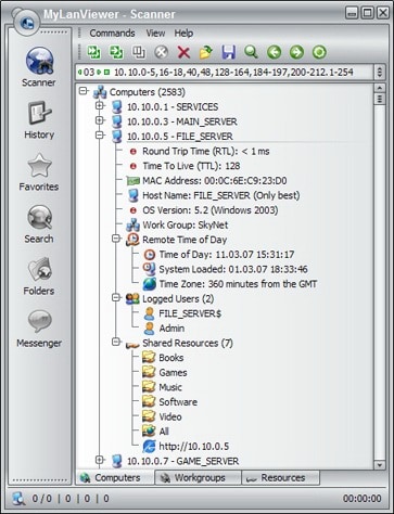 MyLanViewer - Scanner network-ip-scanner