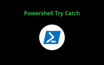 powershell try catch